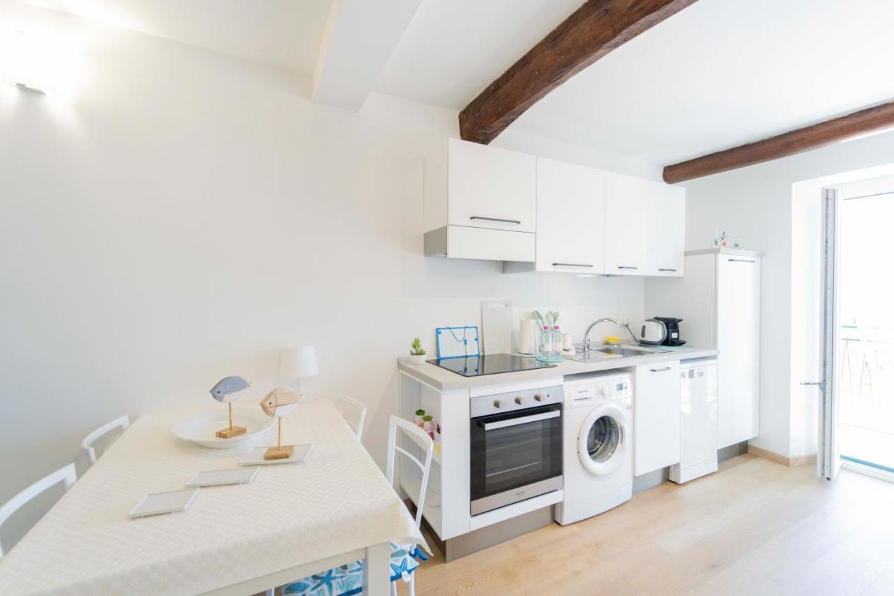 105 - La Casa Di Jacopo, Fronte E Vista Mare In Centro A Riva Trigoso, 20 Metri Dalla Spiaggia Apartamento Sestri Levante Exterior foto